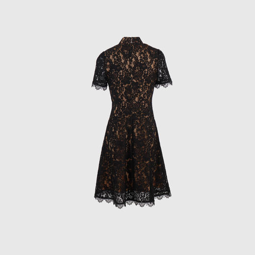 旗袍领收腰显瘦连衣裙 商品图3