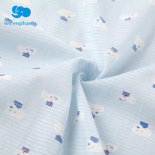 丽婴房-内衣类（夏）D0连装裤\游戏裤天蓝 商品图4