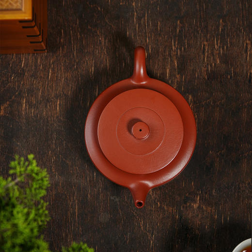 宜兴龙德堂陶艺 汤宣武《周盘》原矿大红袍 280 cc 商品图2