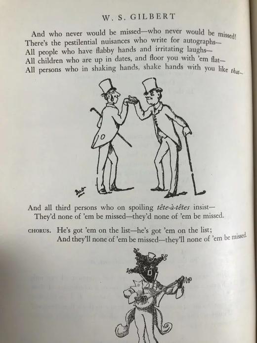 吉尔伯特与苏利文歌剧作品集 作者亲绘百余幅精美插图 精装18开 商品图13