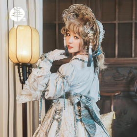 【积分兑换，60天内发货】金丝铁线BNT 瓷娃娃 崋 huà lolita连衣裙