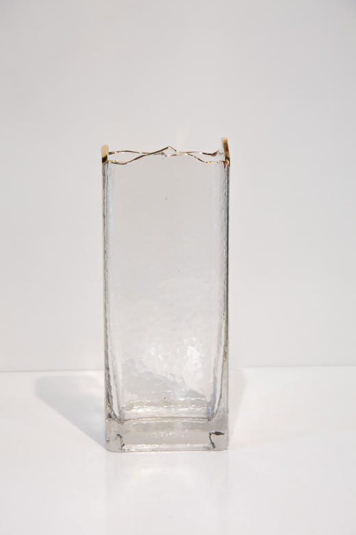 金边锯齿方花瓶 商品图2