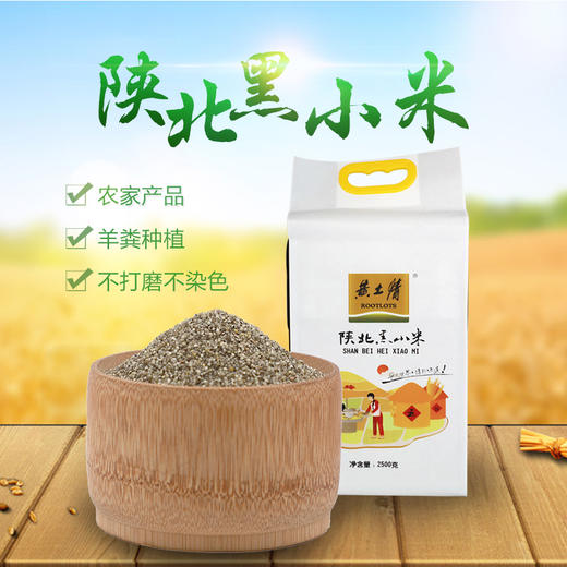 黄土情真空装黑小米2500g 商品图1