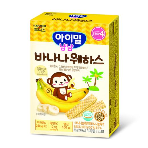 韩国原装进口零食日东福德食维夫饼干(香蕉)36g 商品图1