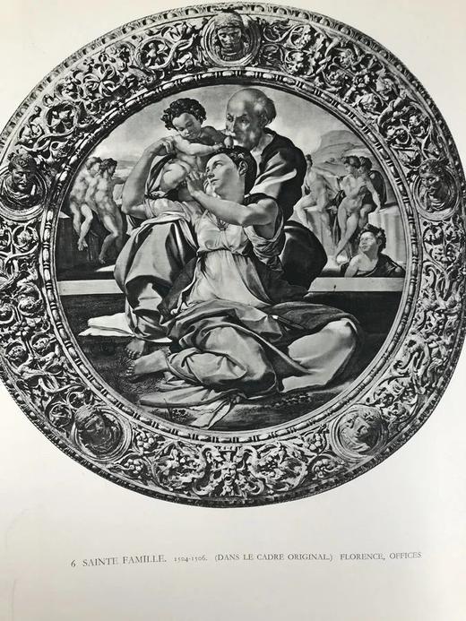 【法语】米开朗基罗画集 169幅插图 布面精装8开 商品图11