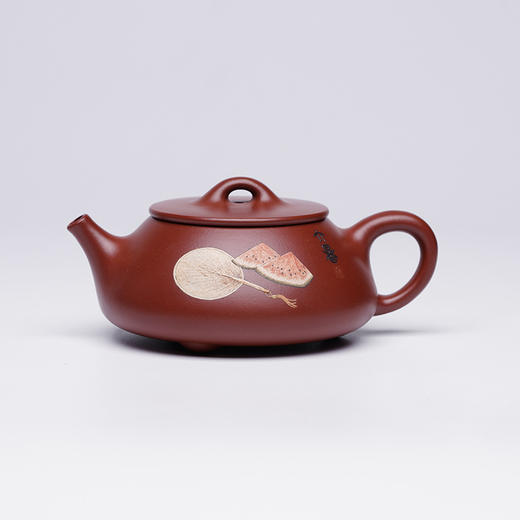 宜兴龙德堂陶艺 汤宣武《令瓢·大暑》原矿底槽清 220  cc 商品图4