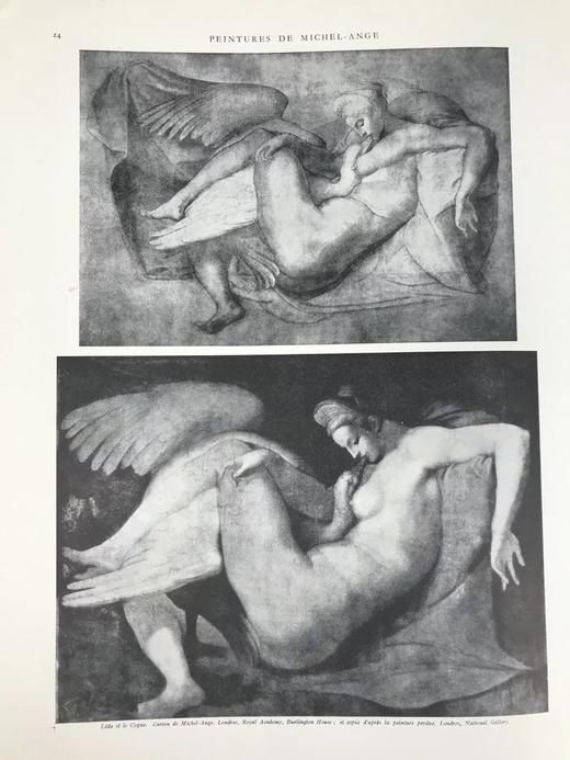 【法语】米开朗基罗画集 169幅插图 布面精装8开 商品图8