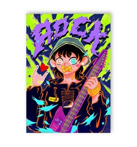 大狗麻衣『乐队』系列插画｜POSTER01