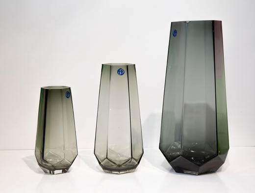 竖棱钻石花瓶 商品图0