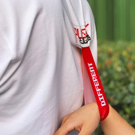 捌比特定制款T-shirt休闲T恤 打心眼里挑食 白色短袖文化衫  男/女 商品图3