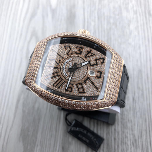 ABF法兰克·穆勒 Franck Muller 法穆兰 Vanguard V45腕表 满天星满钻 商品图4