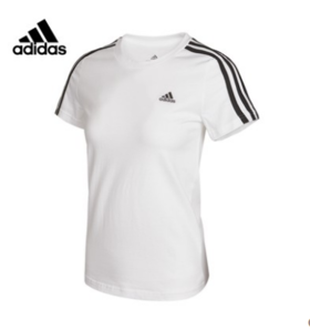阿迪达斯2021女子夏季运动休闲圆领短袖T恤GL0783