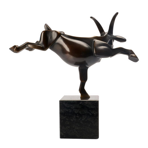 【6F】阿斯蒙迪弗兰斯进口山羊雕塑纯铜羊摆件艺术品收藏生日礼品生肖羊 商品图1