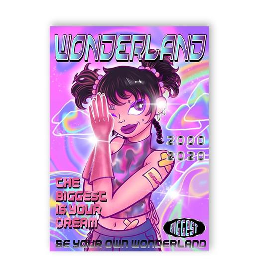 大狗麻衣『Y2K Girl』系列插画｜POSTER02 商品图0