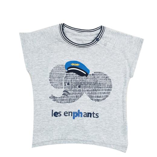 丽婴房-童衣类（夏）D0上衣\背心式上衣中灰 商品图4