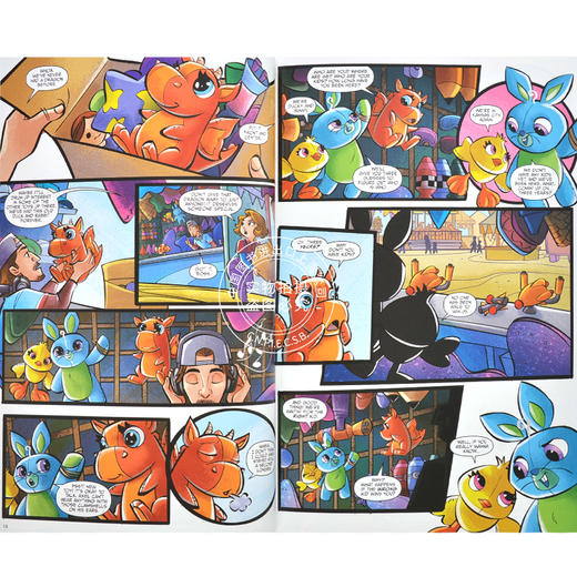 现货 玩具总动员4 漫画小说 英文原版 Disney·PIXAR Toy Story 4 Graphic Novel 迪士尼皮克斯出品 同名电影周边儿童书 商品图2