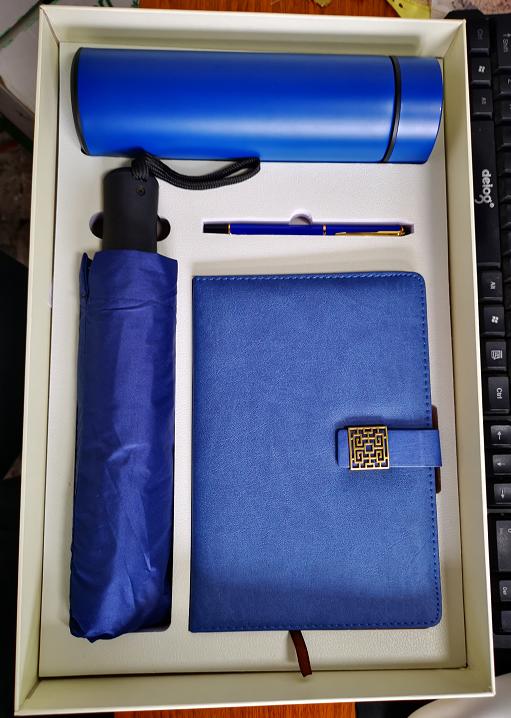 商务礼盒套装样品（笔+本+杯+伞） 商品图0