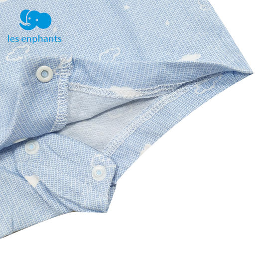 丽婴房-童衣类（夏）D0连身装\游戏裤天蓝 商品图3