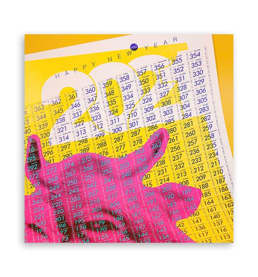 2021happy牛year创意海报日历 商品图0