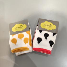 moimoln小云朵童装男女宝宝袜子春夏款儿童可爱舒适短袜LNM1IZSO28