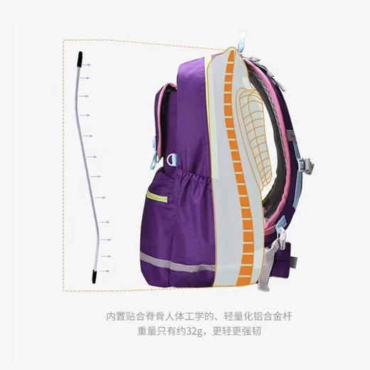 梦乐高级护脊书包SS200 商品图3