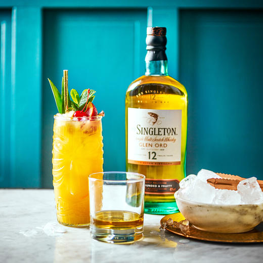 英国苏格登12年单一麦芽苏格兰欧德威士忌700ml 单瓶装 商品图2