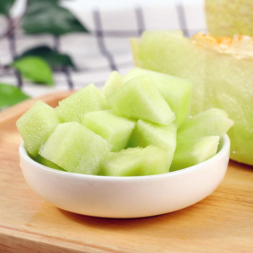 【沙漠蜜瓜】甘肃民勤银蒂白兰瓜当季现摘现发香甜多汁果肉细嫩人工筛果 商品图2