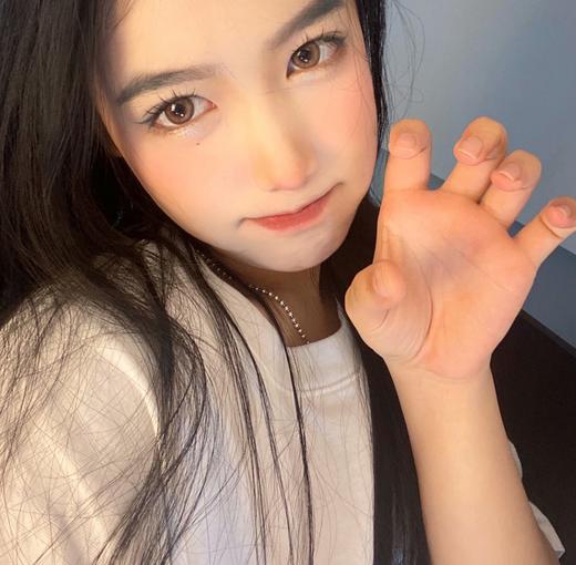 lillilly Y05薄藤粉棕 国产 非离子 月抛隐形眼镜 14.5 商品图2