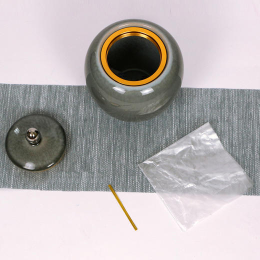 国粹中单【白毫银针•灰色】155元一套 /一件12套/单瓷 商品图5