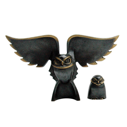 【6F】阿斯蒙迪雷蒙德国进口铜摆件猫头鹰河马公鸡摆件生日礼品创意礼品 商品图0