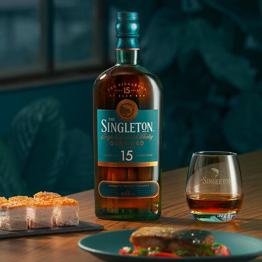 英国苏格登15年 单一麦芽苏格兰欧德威士忌700ml/1瓶 商品图2