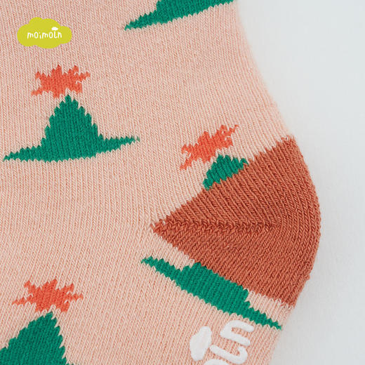 【年中盛典】moimoln小云朵童袜2021新款男女宝宝中筒袜休闲印花俏皮儿童袜子LQW1IZSO18 商品图4
