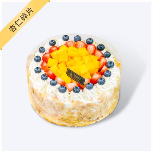 【杏仁碎片】酥脆浓郁的杏仁风味-水果生日蛋糕 商品图0