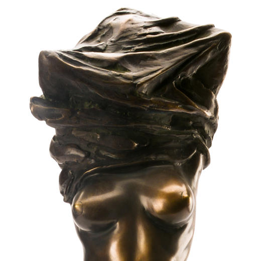 【6F】阿斯蒙迪蒙格尼德国进口青铜雕塑限量艺术品人物原作收藏铜摆件 商品图2