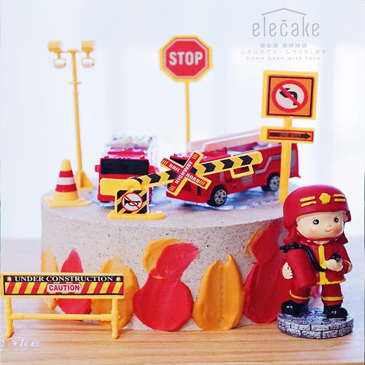 消防队咸奶油蛋糕 商品图2