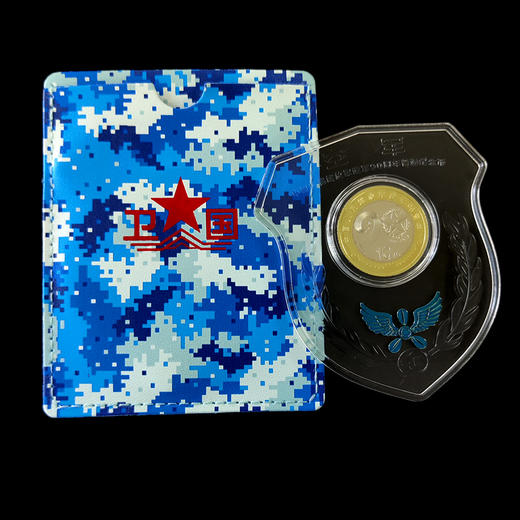 建军纪念币炫透卡！首套异形卡！ 商品图5