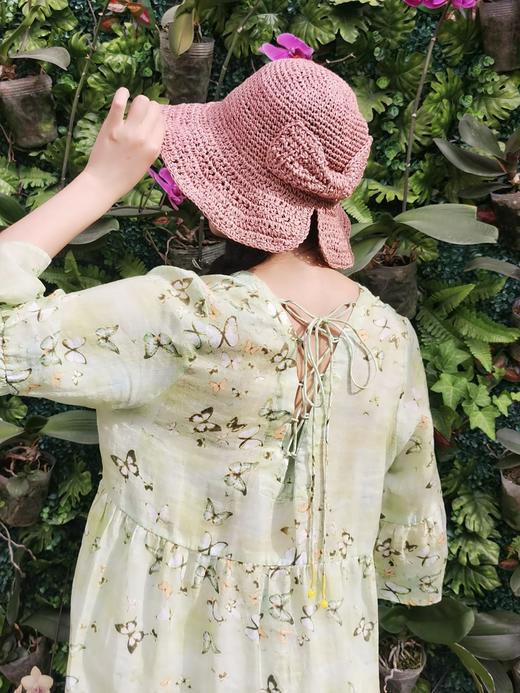 系绳印花长裙5627 商品图7