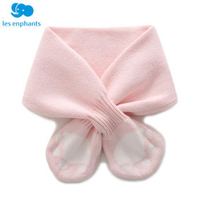 丽婴房女童儿童宝宝围脖毛绒公主可爱防风保暖