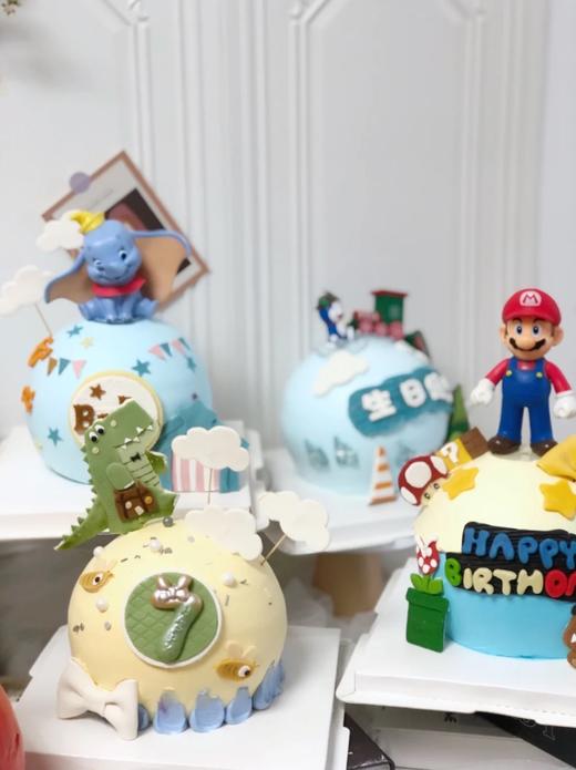 球形糖牌蛋糕：六寸218下单请备注要哪个主题球形哟 商品图0