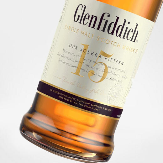 格兰菲迪 15年单一麦芽苏格兰威士忌700ml/1瓶 商品图1
