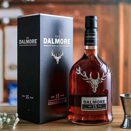 英国进口大摩15年苏格兰单一麦芽威士忌700ml/1瓶 商品图2