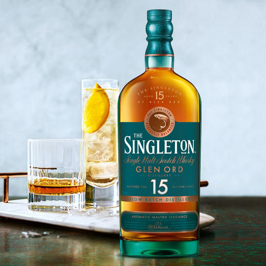 英国苏格登15年 单一麦芽苏格兰欧德威士忌700ml/1瓶 商品图3