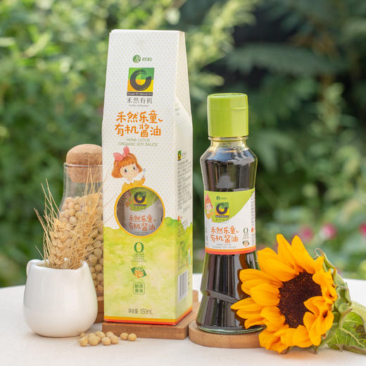 禾然 乐童有机酱油 160ml 商品图1
