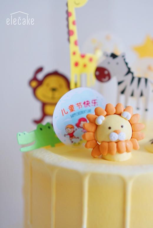 缤纷动物梦乐园蛋糕 商品图2
