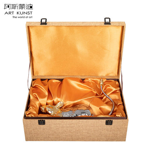 【6F】阿斯蒙迪陈金庆老鼠青铜摆件艺术品创意摆件生日礼品生肖鼠收藏品 商品图3