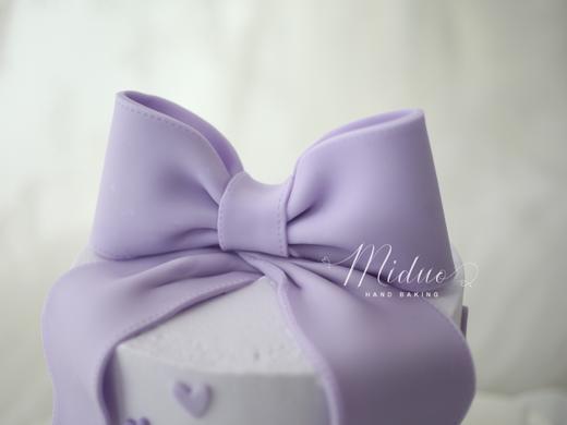 女士款 翻糖蝴蝶结 紫色 小雏菊 小红书网红款 商品图1