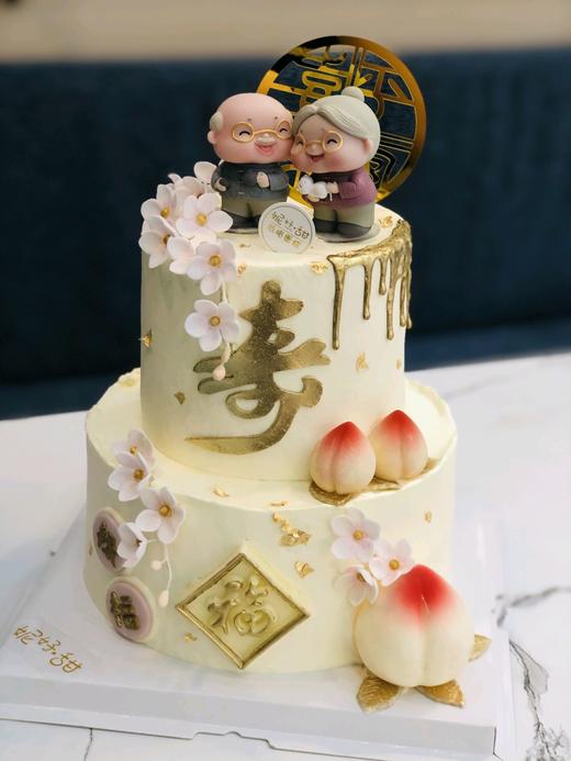 手工糖花制作主题蛋糕 商品图0