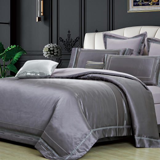 鑫缘 绮丽锦高精密提花六件套 DXB8618 商品图4