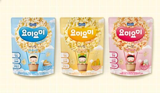 韩国原装进口Maeil每日友咪玉米脆草莓、原味、芝士味25g 商品图3