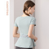 【断码捡漏】卡益裸感短袖上衣KN03123女士瑜伽服 商品缩略图1